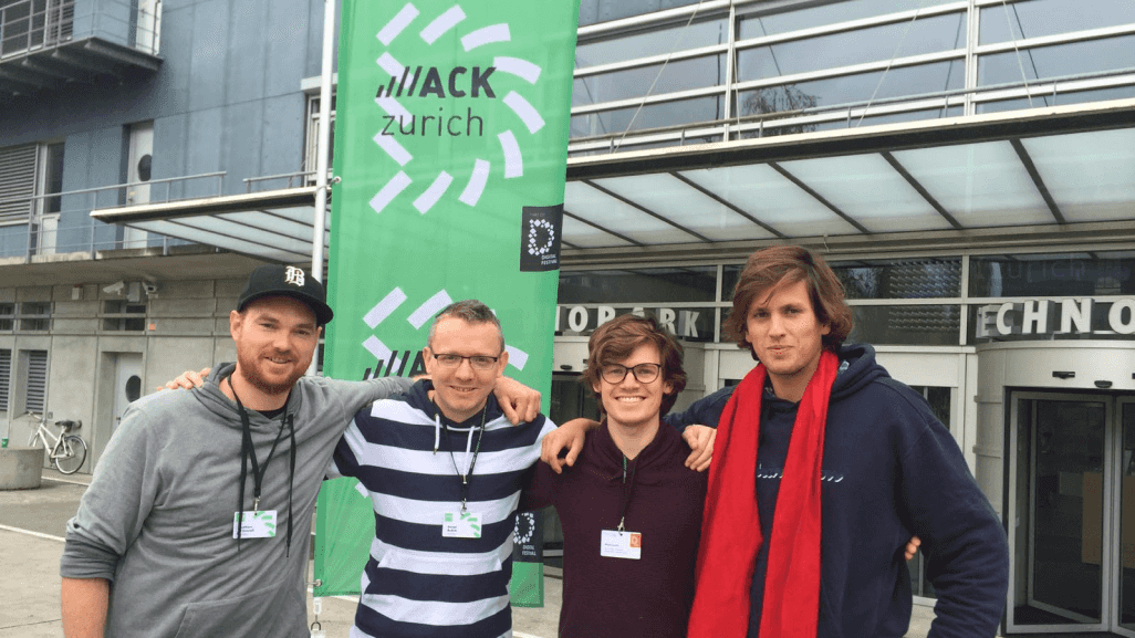 Team Picture of the Developers for the Zeesure App