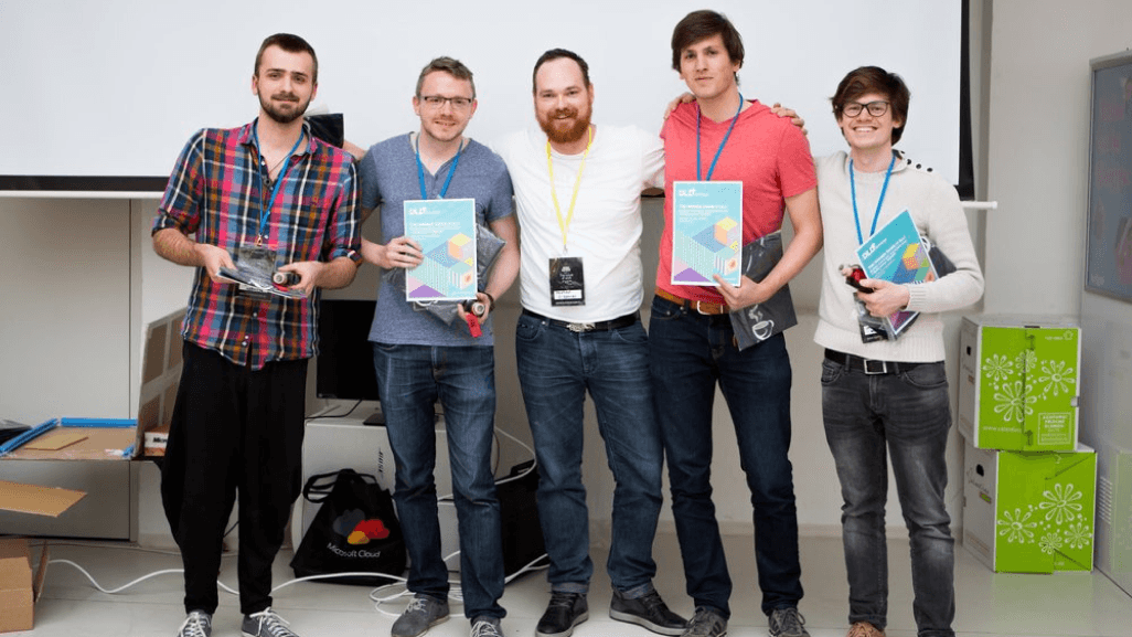 Team Picture of the Developers for the ClaireCut App